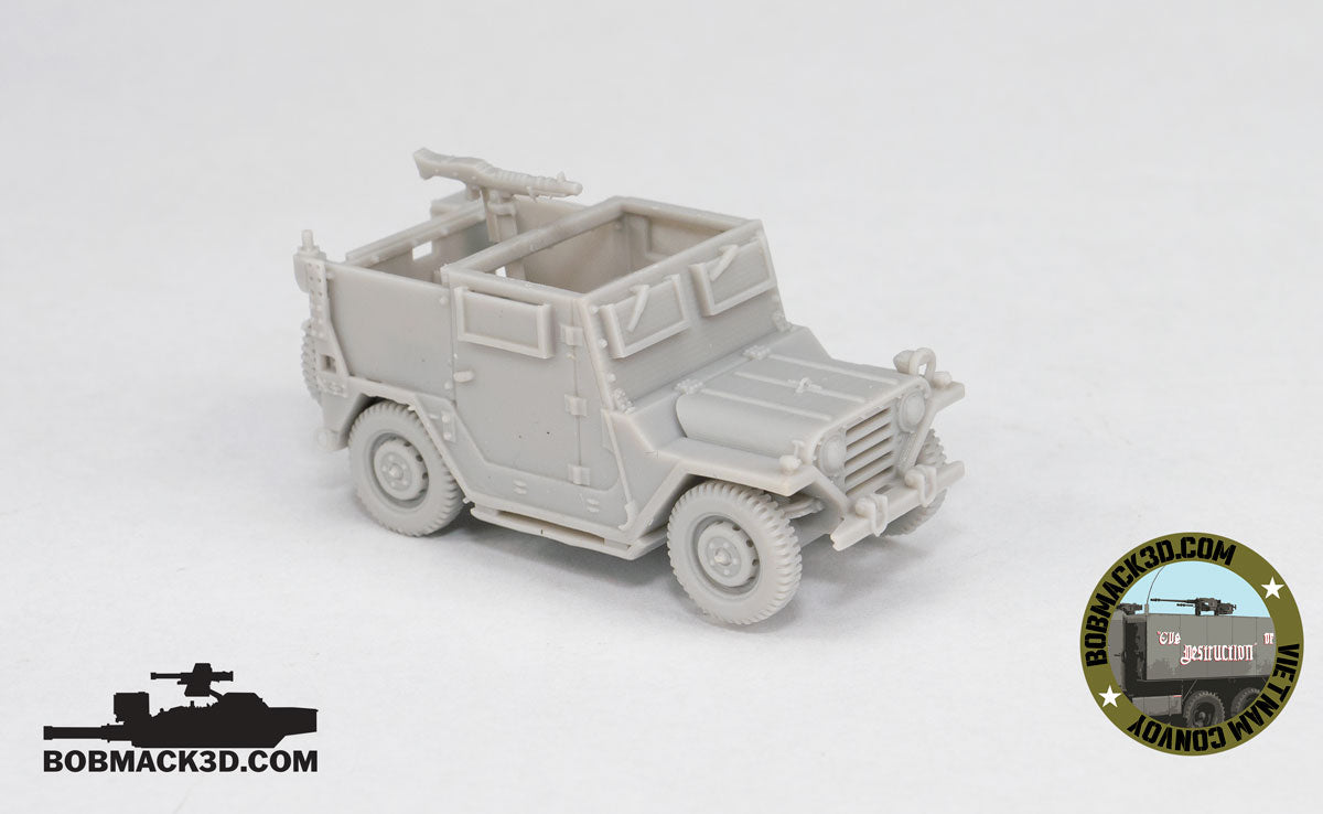 Armored M151 Jeep Vietnam