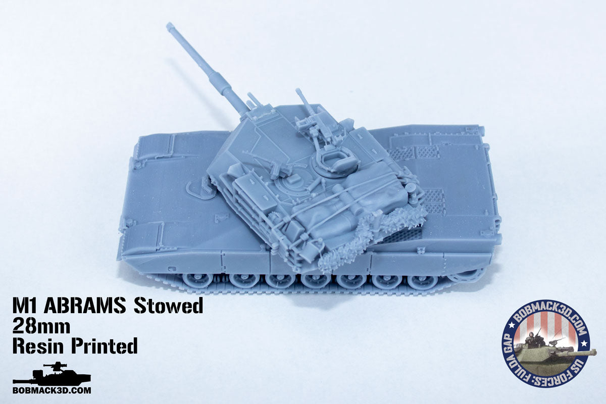 M1 Abrams Stowed