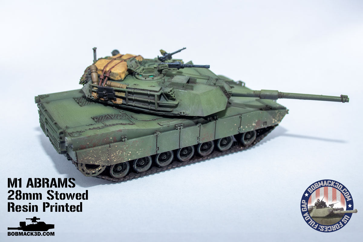 M1 Abrams Stowed