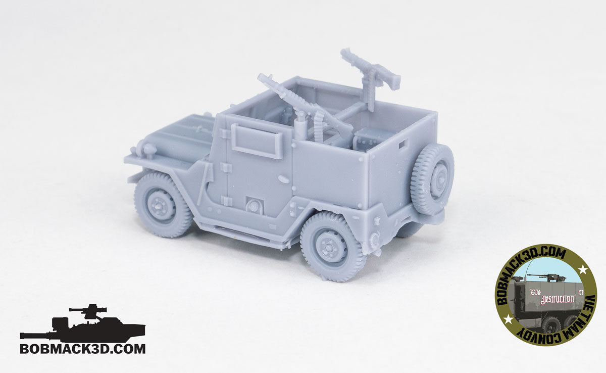Armored M151 Jeep Vietnam