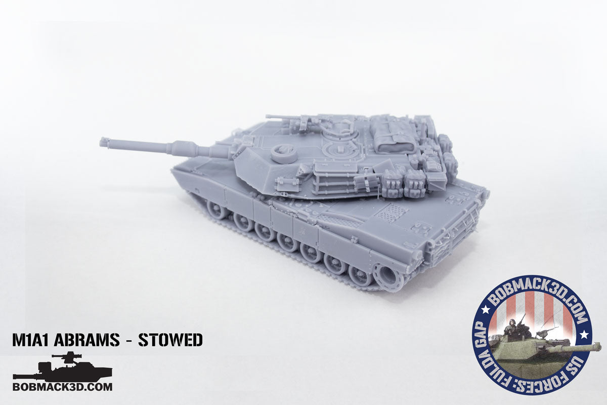 M1A1 Abrams Stowed