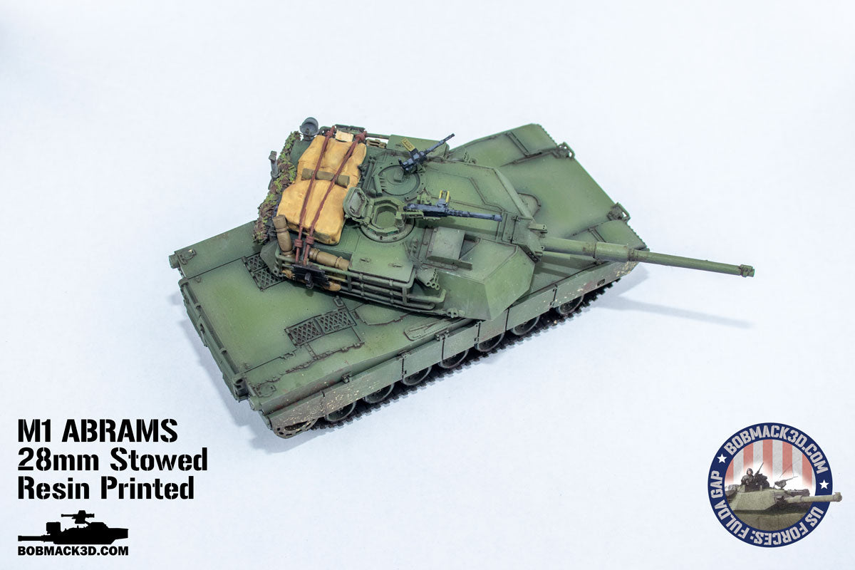 M1 Abrams Stowed