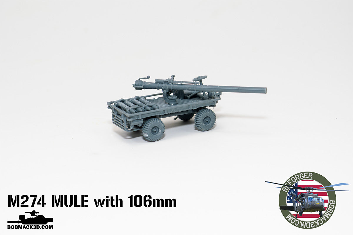 130800 Mule AND 106mm Gun